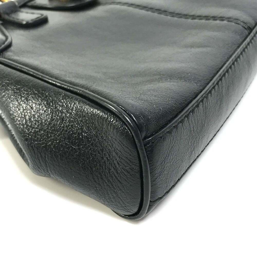 GUCCI Authentic Black GG Marmont Shoulder Bag - Picture 9 of 16